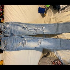 American Eagle ripped jeans